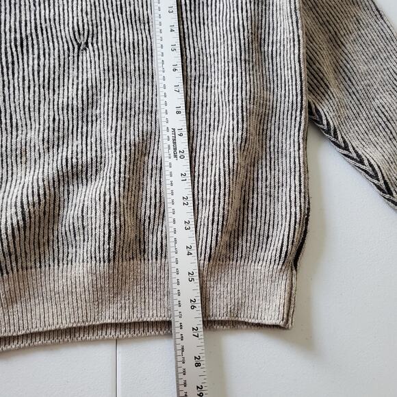 Silver Stream Sweater Mens Medium Wool Half Zip Pullover New Zealand Gorpcore - Picture 6 of 9